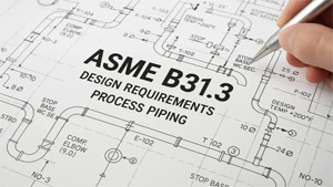 ASME B31.3, استاندارد ASME B31.3, Process Piping, پایپینگ فرایندی, طراحی پایپینگ, مهندسی پایپینگ, تحلیل تنش پایپینگ, Stress Analysis, خطوط لوله صنعتی, استانداردهای پایپینگ, طراحی خطوط لوله, نفت و گاز, پتروشیمی, پالایشگاه, مهندسی مکانیک, Pipe Design, Process Engineering, Industrial Piping, Piping Code, Piping Standard, ضخامت لوله, فشار طراحی, دمای طراحی, متریال پایپینگ, جوشکاری صنعتی, بازرسی فنی, هیدروتست, NDT, ASME Standards, B31 Code, Process Plant, Piping Engineering, Piping System, Mechanical Design, Pipeline Engineering, Pipe Stress, Piping Inspection, Piping Construction, Industrial Engineering, EPC Projects