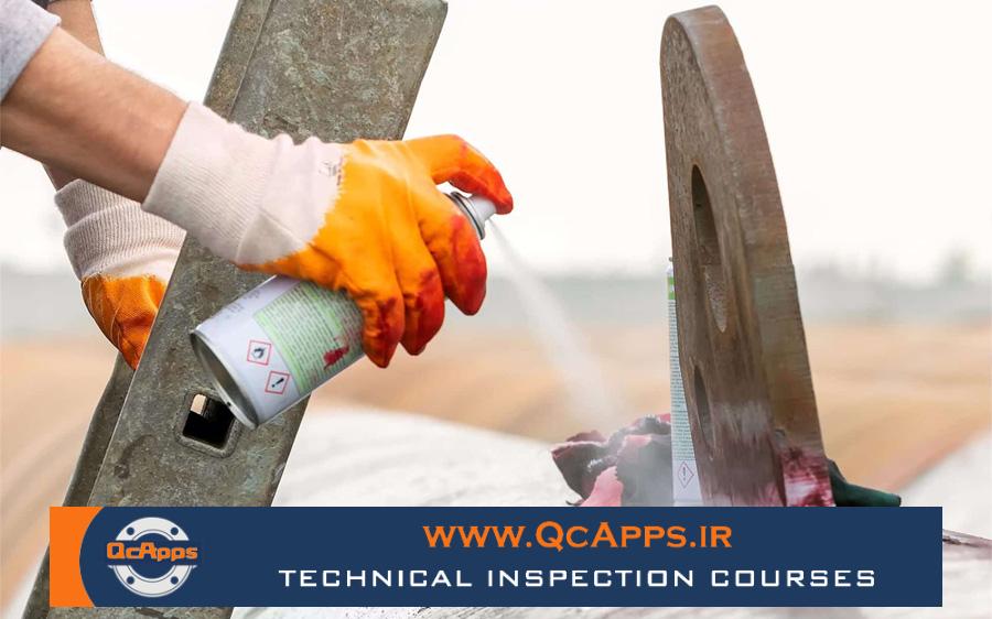 تست PT, Liquid Penetrant Testing, معیار پذیرش PT, Acceptance Criteria, بازرسی غیرمخرب, NDT, عیوب سطحی, ترک جوش, undercut, ASME Section VIII, ASME B31.3, API 1104, AWS D1.1, ASTM E165