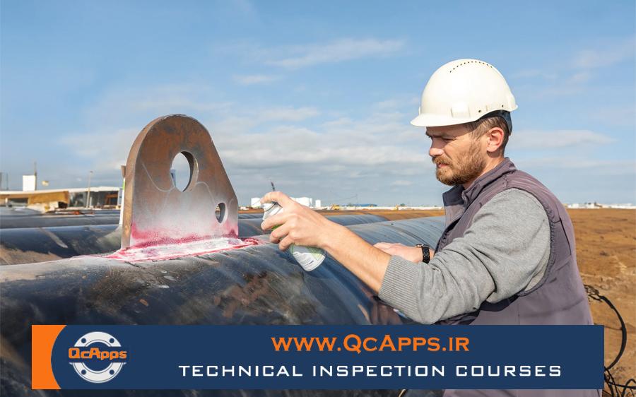 PT Test, Penetrant Testing, Liquid Penetrant Testing, تست PT, آزمون مایع نافذ, بازرسی غیرمخرب, NDT, تست جوش, بازرسی جوشکاری, کنترل کیفیت جوش, تست نفوذ مایع, تست ترک جوش, بازرسی صنعتی, تجهیزات صنعتی, پایپینگ, خطوط لوله, مخازن تحت فشار, صنایع نفت و گاز, پتروشیمی, تست LPT, Developer, Penetrant, NDT Inspection, Weld Inspection, Surface Crack Detection, Non Destructive Testing, Quality Control, Welding Inspection, Industrial Inspection, ASME Section V, QA QC, Welding QA QC, Surface Defects, Crack Testing, Inspection Engineering, Mechanical Inspection, Pipeline Inspection, Pressure Vessel Inspection, Welding Defects, Industrial Maintenance